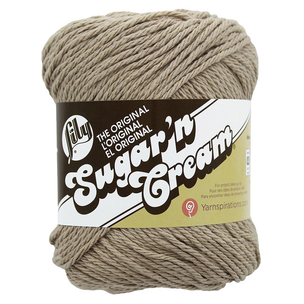 Sugar n' Cream, Cotton, 4 Ply, Yarn, 120 yards